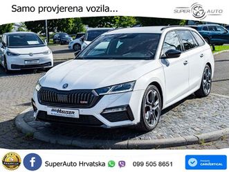 škoda octavia combi 2.0 tsi dsg rs 245 ks, led+gr sjed+virt+asist