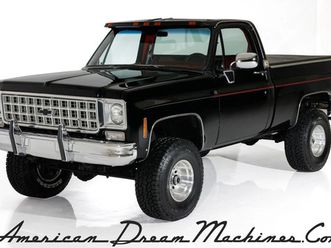 1976 chevrolet pickup real k10 4x4 show truck, 4-speed