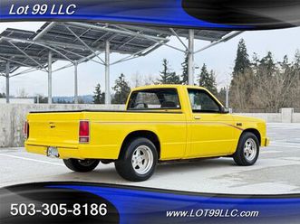 chevrolet s-10 s10 built 357 v8 tubbed weld wheels