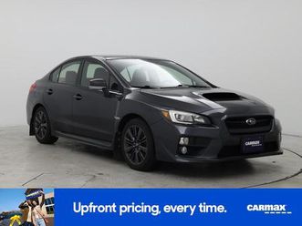used 2015 subaru wrx limited