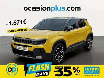 jeep avenger 1.2 summit 74kw