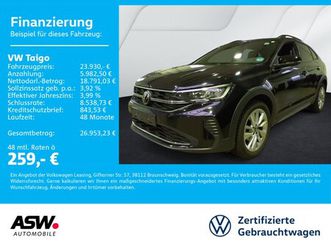 taigo goal 1.0 tsi dsg led navi pdc acc shz