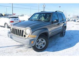 2005 jeep liberty sport, mags, cruise control, groupe électrique