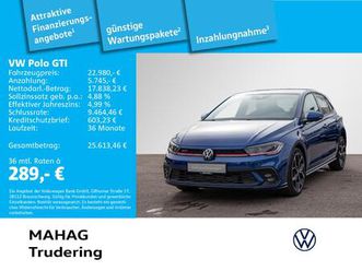 polo gti 2.0 tsi navi iq.light r-kam beatsaudio digicockpro 18