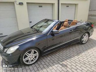 e cabrio 250 (cgi) be avangarde auto