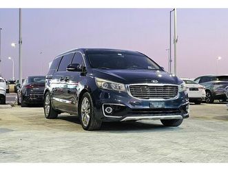 used kia carnival 3.5l gdi ex full 2016