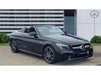 2021 mercedes-benz c-class 3.0 c43 amg night edition premium plus cabriolet