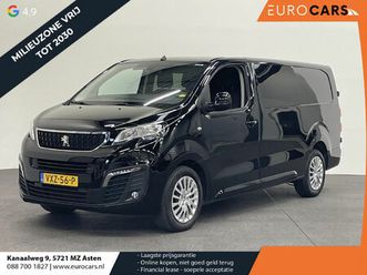 peugeot expert 2.0 bluehdi 180pk automaat dubbele cabine | navigatie | airco | climate control | 3 zits | parkeer sensoren | trekhaak