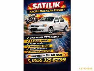 sahibinden tata indigo 1.4 tdi trend 2006 model antalya 115.000 km beyaz - 37950888 | arabam.com