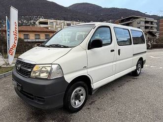 toyota hiace d-4d 4 wd lange version canton tessin - tutti.ch