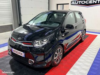 kia picanto 1.2 gt-line 85 ch de 1 ere main ( moteur 4 cylindres )carplay / camera de recul / garantie