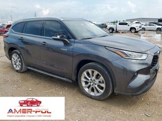 toyota highlander 2020 toyota highlander hybrid limited 2.5 hybryda 243km