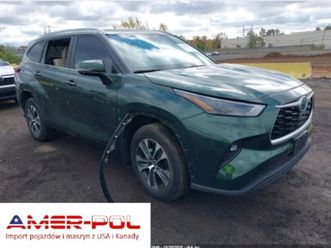 toyota highlander 2023 toyota highlander hybrid xle 2.5 hybryda 186km