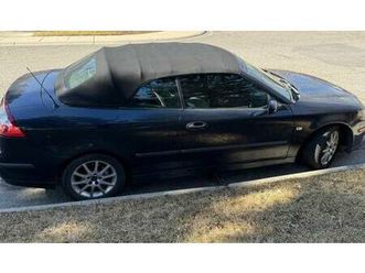 2005 saab 9-3 arc turbo convertible -- fun and ready for summer!
