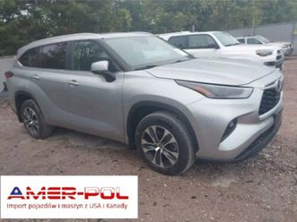 toyota highlander 2023 toyota highlander hybrid xle 2.5 hybryda 186km