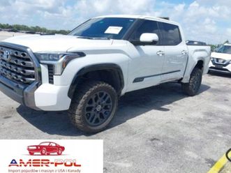 toyota tundra 2023 toyota tundra hybrid platinum 3.4 hybryda 437km