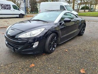 peugeot rcz 1.6 turbo / schwarz / benzin / leder