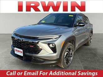 new 2026 chevrolet trailblazer rs