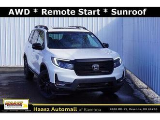 used 2024 honda passport black edition