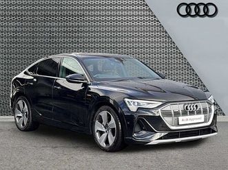 audi e-tron sportback s line 55 quattro