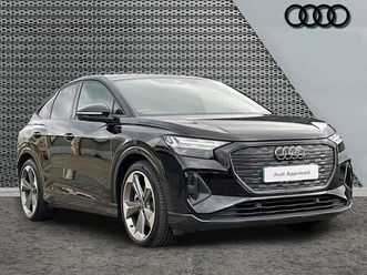 audi q4 sportback e-tron black edition 40