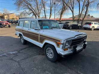 1988 jeep grand wagoneer for sale