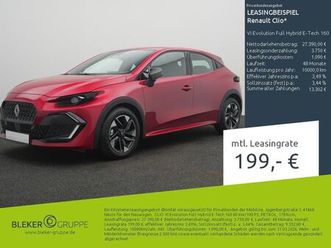 renault clio vi evolution full hybrid e-tech 160