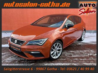 seat leon fr 1.4 tsi led+virtual dab shz beats pdc 18