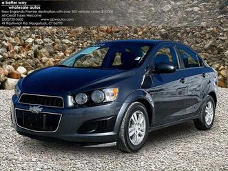used 2012 chevrolet sonic 2lt