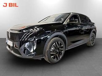 peugeot 3008 gt hybrid 1.2 pt 145hk aut b-kamera carplay navi