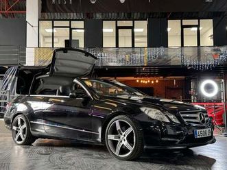 mercedes-benz clase e descapotable automático de 2 puertas