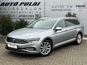 volkswagen passat viii variant 2.0 tdi scr elegance dsg 118.e.km. áfás magyar.i.gyári garancia led navi bőr/alcantara technikai csomag!