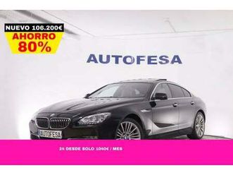 bmw serie 6 640d gran coupe xdrive auto 313cv 4p # cuero, techo electrico,navy