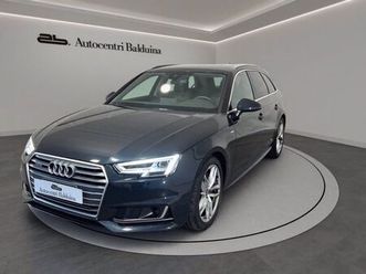 audi a4 avant 40 2.0 tdi edition quattro 190cv s-tronic del 2018