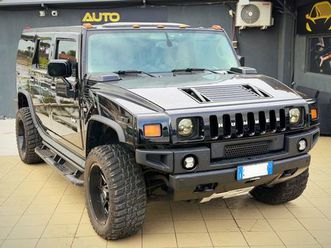 hummer h2 6.0 v8 luxury autocarro extra full garanzia 12 mesi