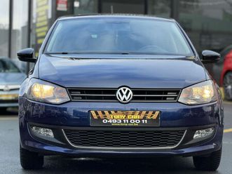 volkswagen polo polo 1.2i*match*clima*navi*camera*cuir*bt*usb*