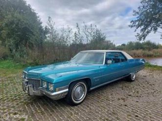 cadillac coupe de ville 7.0 v8 427ci 1971 evt ruil buscamper — oldtimers — marktplaats