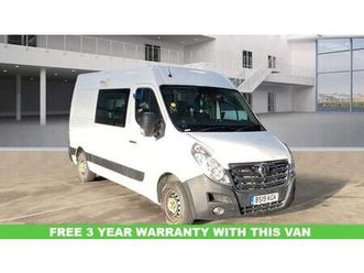 2019 vauxhall movano 2.3cdti l2h2 f3500 (130ps)(eu6) biturbo panel van