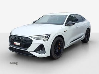 audi e-tron sportback 55 s line black edition