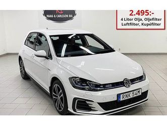 volkswagen golf gte 1.4 tsi plugin-hybrid dsg sekventiell