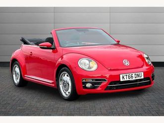 volkswagen beetle convertible 1.4 tsi 150 design 2dr convertible 2017, 56607 miles, £14495 - 33172742 - exchangeandmart.co.uk