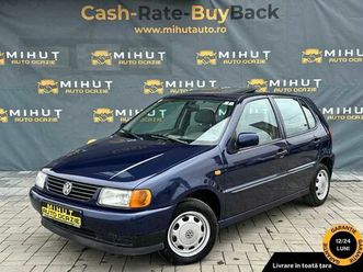 vw polo 1.0 benzina (50 cp) 1999 euro 4 | rate fixe | garantie sanmartin