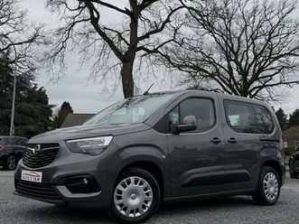 opel combo life 1.2i benzine 2019 dubbel schuifdeur airco garantie
