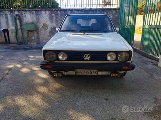 golf cabrio d'epoca iscritto asi