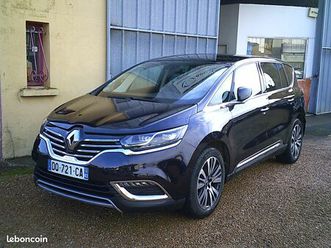 renault espace v tce 200 initiale paris 2015 139mkm equipe flexifuel e85 attelage 4 control gps cuir etc...