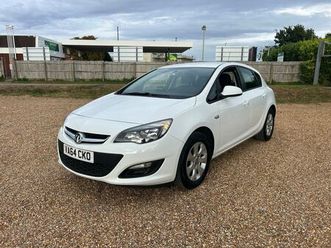 2015 vauxhall astra 1.6cdti design ecoflex (110ps) (start/stop) hatchback