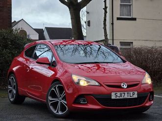 2017 vauxhall gtc 1.4i limited edition turbo (140ps) (start/stop)