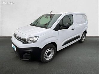 citroën berlingo van electrique fourgon taille m 800kg moteur électrique 136 ch