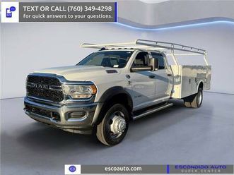 2021 ram 5500 chassis cab 4x4 4wd truck dodge tradesman**6.7 diesel**