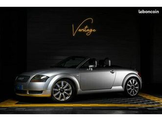 audi tt mk1 - 1.8t 180 cabriolet suivi d'entretien